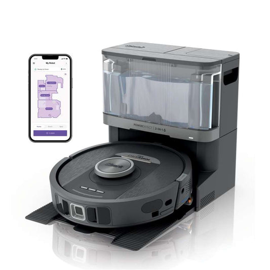 Aspirateur robot et laveur PowerDetect NeverTouch autovidant RV2800YEEU